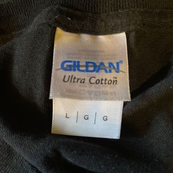 US Military Land of the Free Because of the Brave Gildan Mens Tee Size Large - Picture 15 of 16